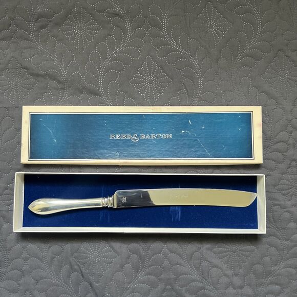 VTG Reed & Barton Orig. Paul Revere Design Sterling Silver  VTG Reed & Barton Orig. Paul Revere Design Sterling Silver Wedding Cake Knife